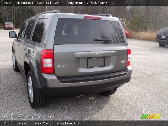 2012 Jeep Patriot Latitude 4x4 in Mineral Gray Metallic