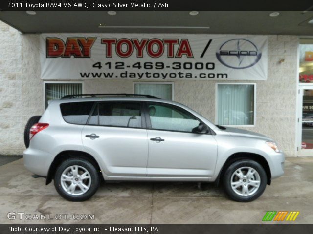 2011 Toyota RAV4 V6 4WD in Classic Silver Metallic