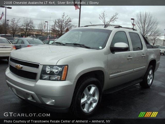 2008 Chevrolet Avalanche LT 4x4 in Silver Birch Metallic
