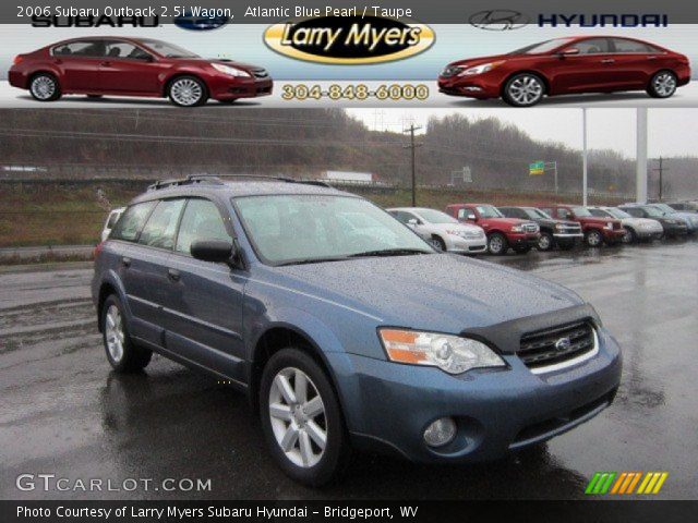 2006 Subaru Outback 2.5i Wagon in Atlantic Blue Pearl