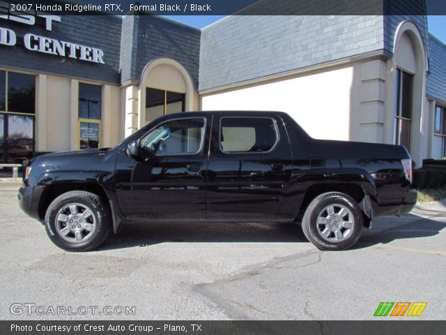 2007 Honda Ridgeline RTX in Formal Black