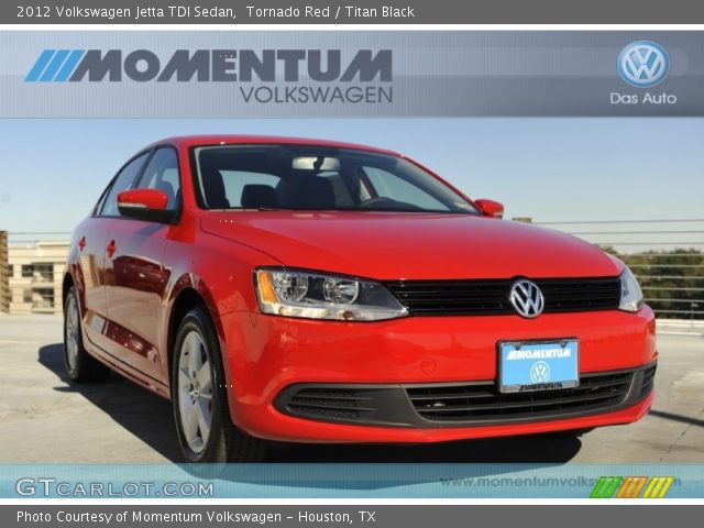 2012 Volkswagen Jetta TDI Sedan in Tornado Red
