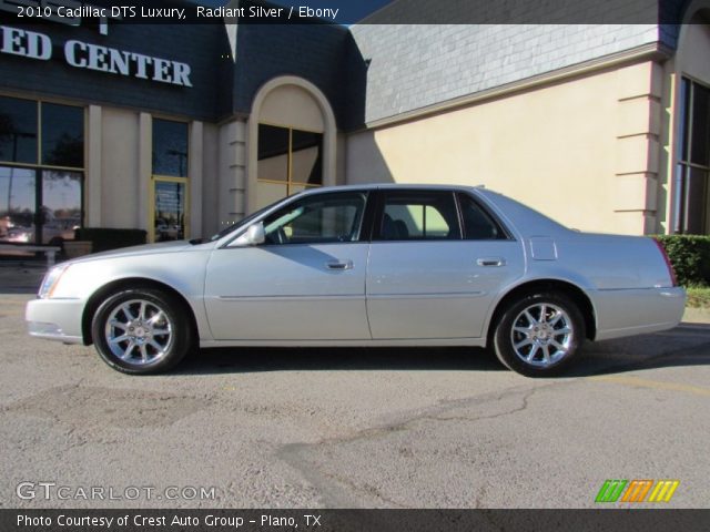2010 Cadillac DTS Luxury in Radiant Silver