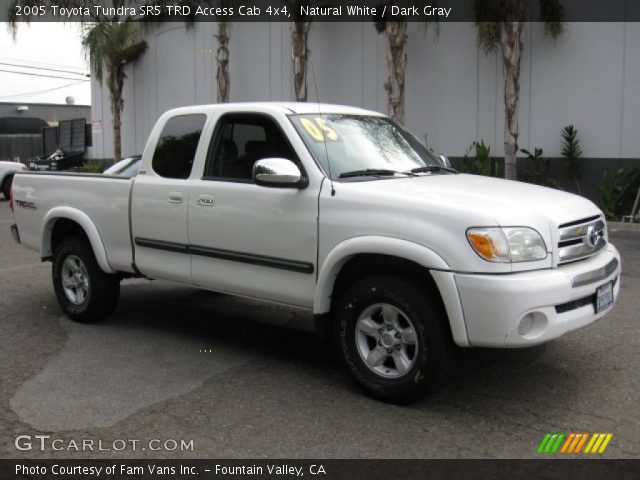 2005 Toyota Tundra SR5 TRD Access Cab 4x4 in Natural White