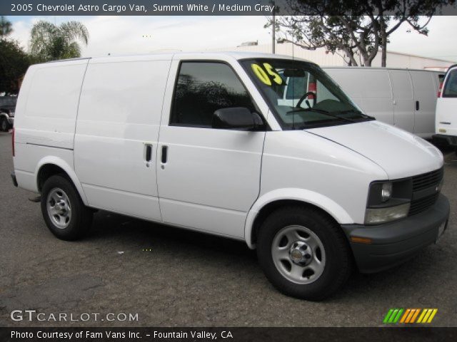 2005 Chevrolet Astro Cargo Van in Summit White