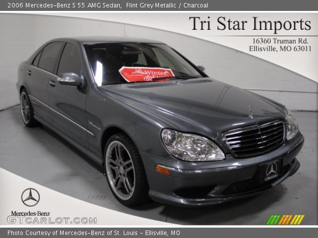 2006 Mercedes-Benz S 55 AMG Sedan in Flint Grey Metallic
