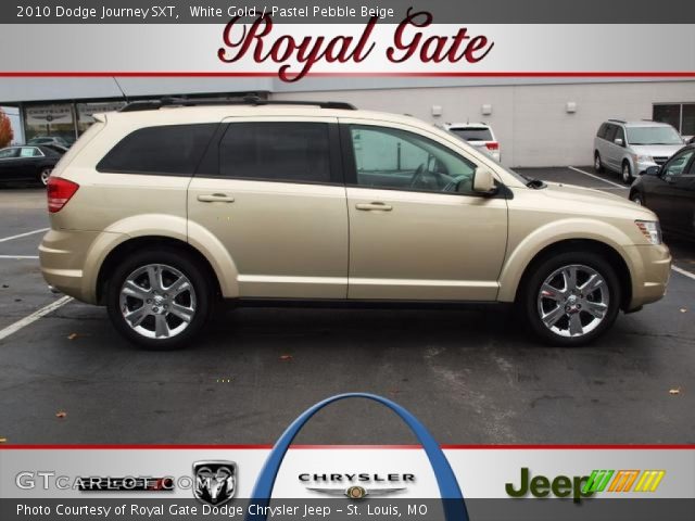 2010 Dodge Journey SXT in White Gold