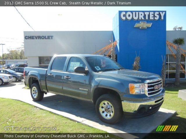 2012 GMC Sierra 1500 SL Crew Cab in Stealth Gray Metallic