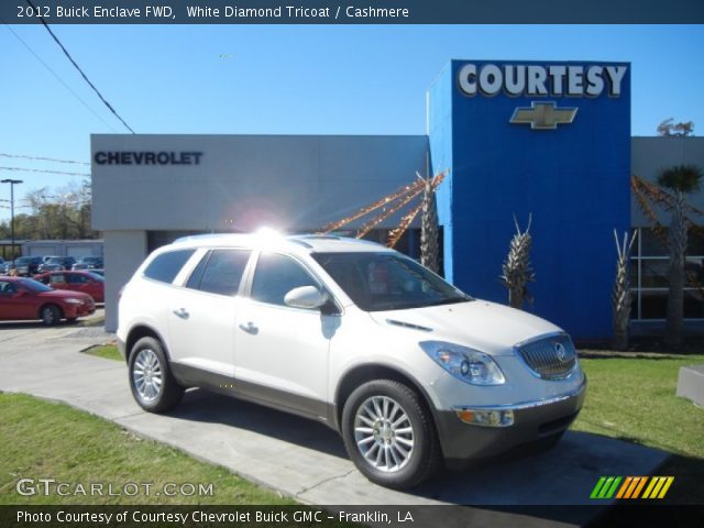 2012 Buick Enclave FWD in White Diamond Tricoat