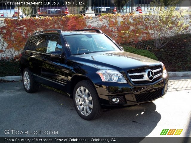 2012 Mercedes-Benz GLK 350 in Black