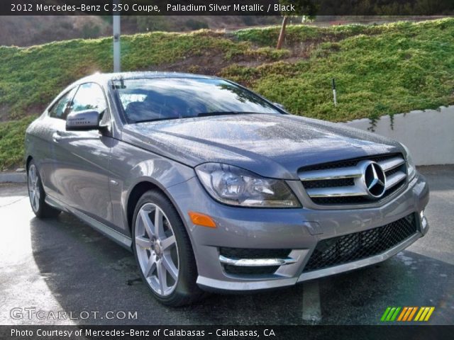 2012 Mercedes-Benz C 250 Coupe in Palladium Silver Metallic