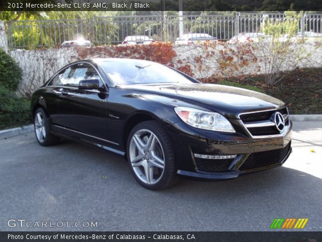 2012 Mercedes-Benz CL 63 AMG in Black