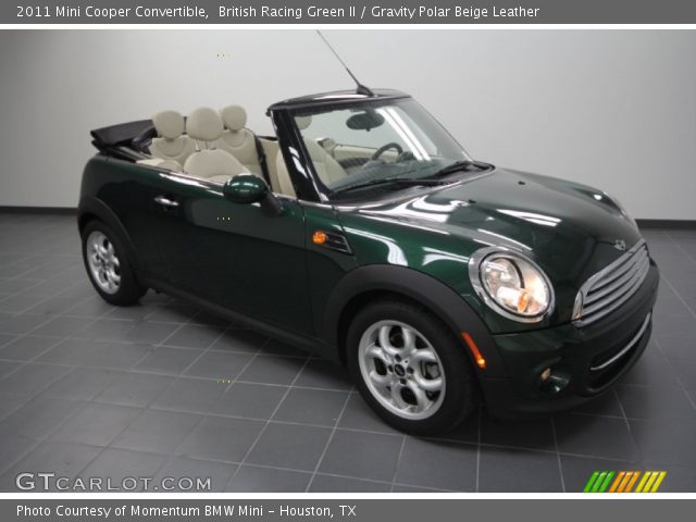 2011 Mini Cooper Convertible in British Racing Green II