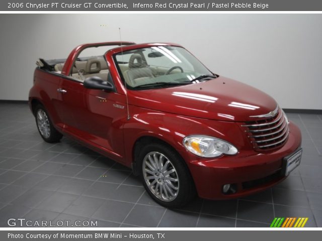 2006 Chrysler PT Cruiser GT Convertible in Inferno Red Crystal Pearl