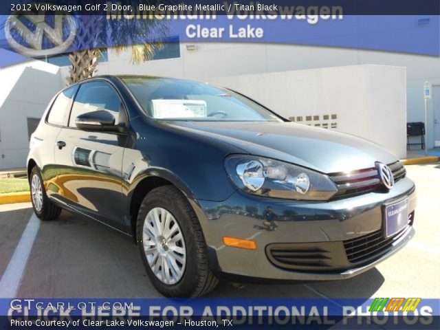 2012 Volkswagen Golf 2 Door in Blue Graphite Metallic