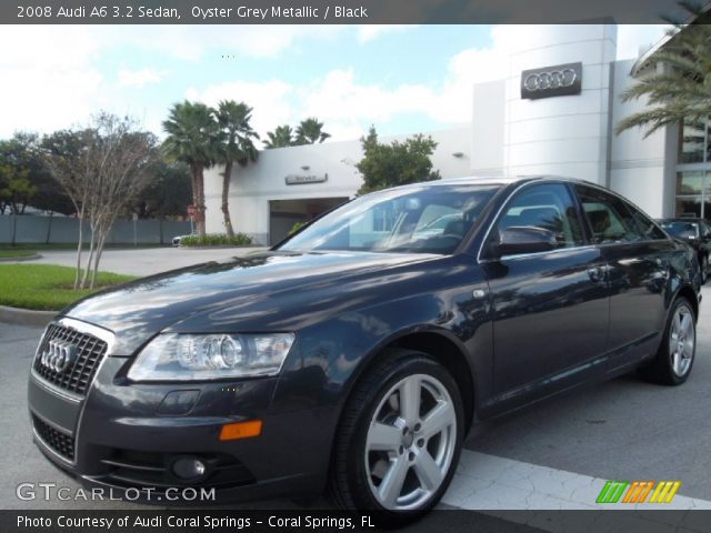 2008 Audi A6 3.2 Sedan in Oyster Grey Metallic