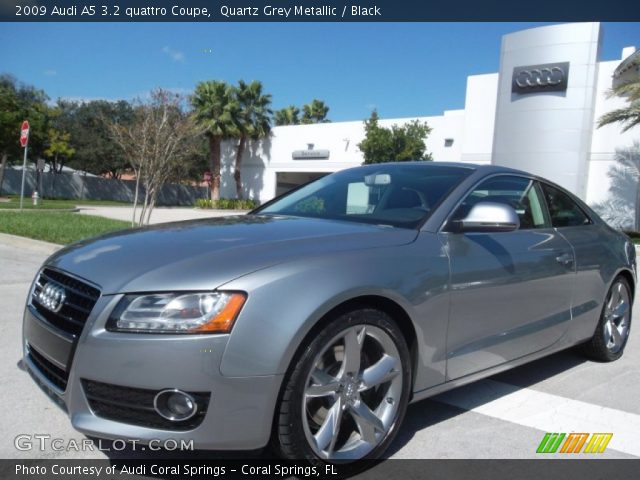 2009 Audi A5 3.2 quattro Coupe in Quartz Grey Metallic