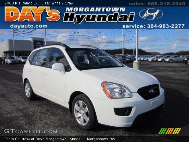 2008 Kia Rondo LX in Clear White