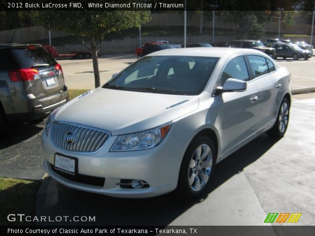 2012 Buick LaCrosse FWD in White Diamond Tricoat