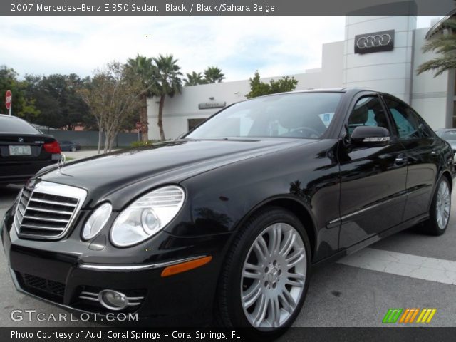 2007 Mercedes-Benz E 350 Sedan in Black
