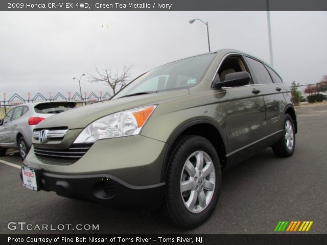 2009 Honda CR-V EX 4WD in Green Tea Metallic