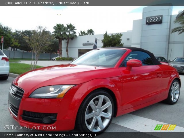 2008 Audi TT 2.0T Roadster in Brilliant Red