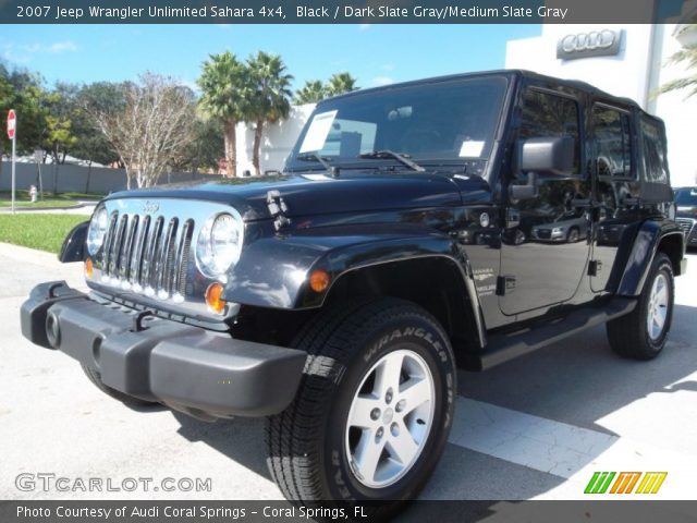 2007 Jeep Wrangler Unlimited Sahara 4x4 in Black