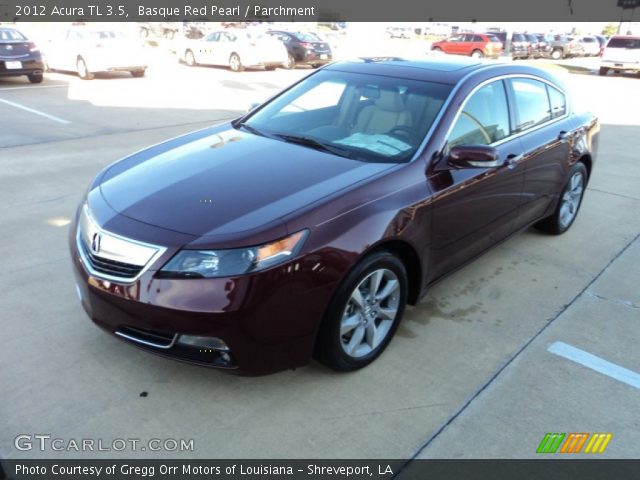 2012 Acura TL 3.5 in Basque Red Pearl