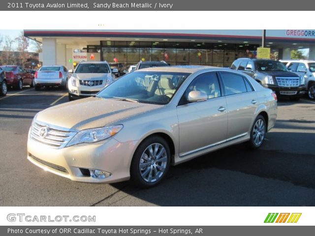 2011 Toyota Avalon Limited in Sandy Beach Metallic