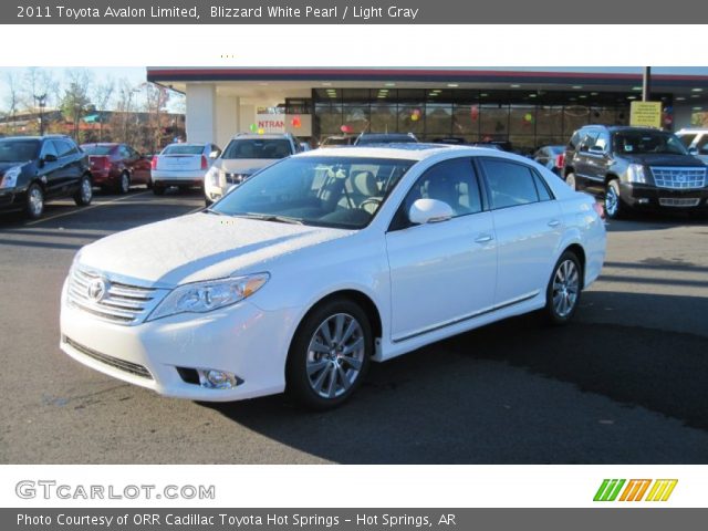 2011 Toyota Avalon Limited in Blizzard White Pearl