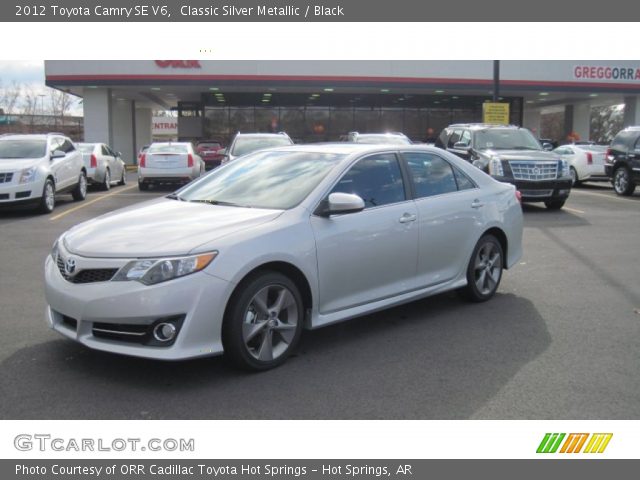 2012 Toyota Camry SE V6 in Classic Silver Metallic