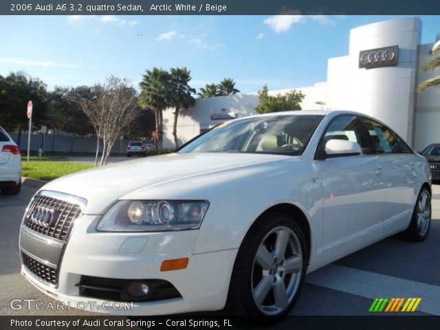 2006 Audi A6 3.2 quattro Sedan in Arctic White