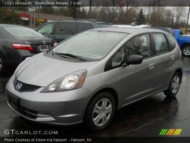 2010 Honda Fit  in Storm Silver Metallic