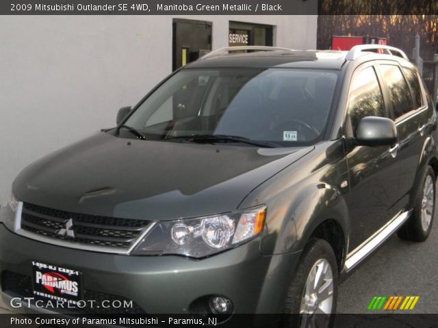 2009 Mitsubishi Outlander SE 4WD in Manitoba Green Metallic