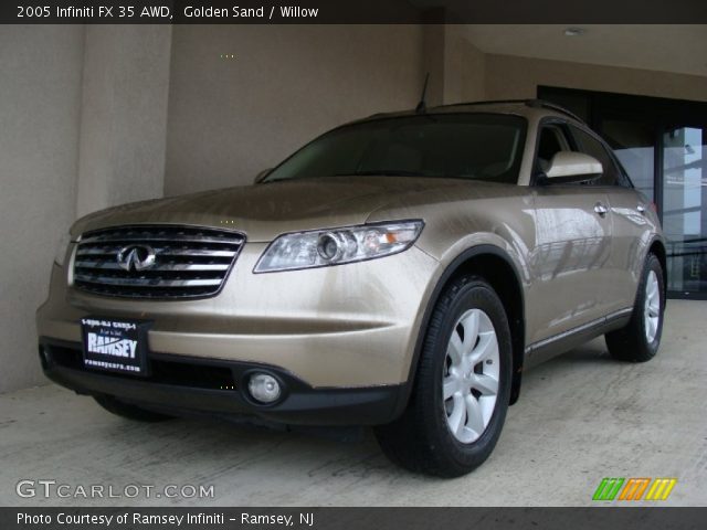 2005 Infiniti FX 35 AWD in Golden Sand