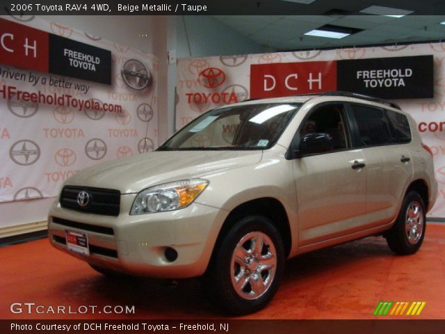 2006 Toyota RAV4 4WD in Beige Metallic