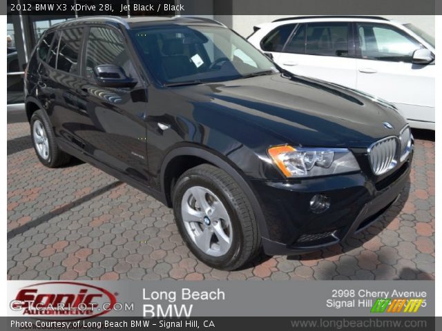 2012 BMW X3 xDrive 28i in Jet Black
