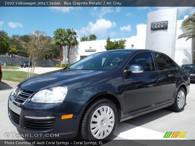 2009 Volkswagen Jetta S Sedan in Blue Graphite Metallic