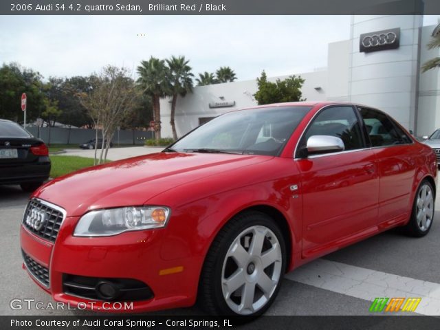 2006 Audi S4 4.2 quattro Sedan in Brilliant Red