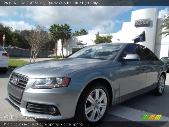 2010 Audi A4 2.0T Sedan in Quartz Gray Metallic