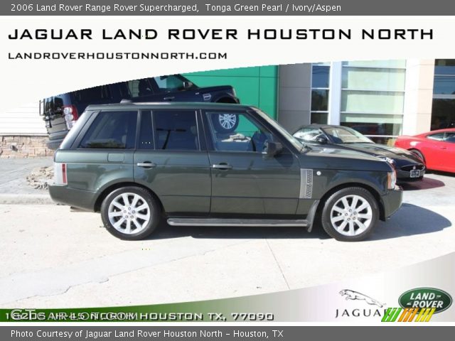 2006 Land Rover Range Rover Supercharged in Tonga Green Pearl