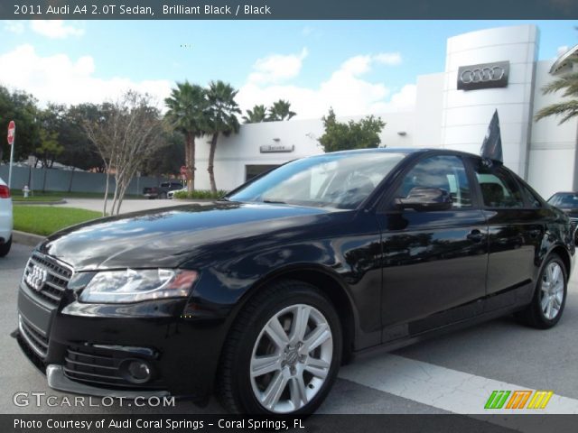 2011 Audi A4 2.0T Sedan in Brilliant Black