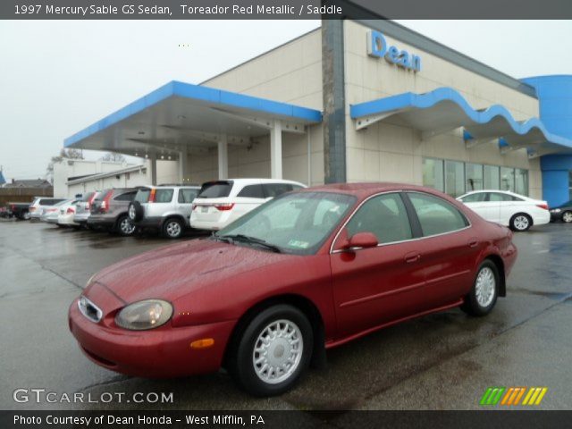 1997 Mercury Sable GS Sedan in Toreador Red Metallic