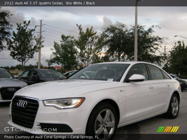 2012 Audi A6 3.0T quattro Sedan in Ibis White
