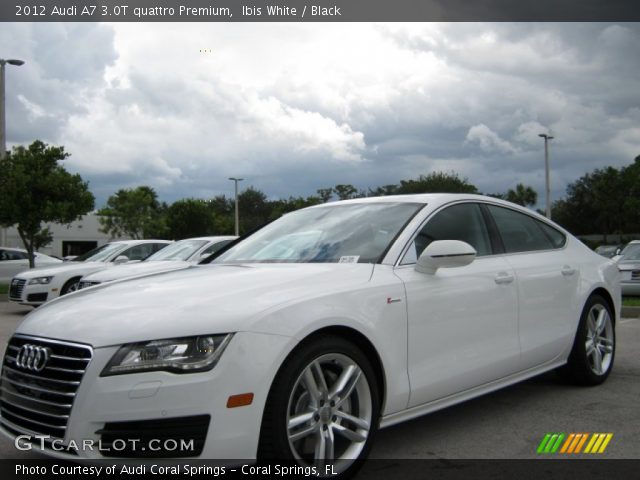 2012 Audi A7 3.0T quattro Premium in Ibis White