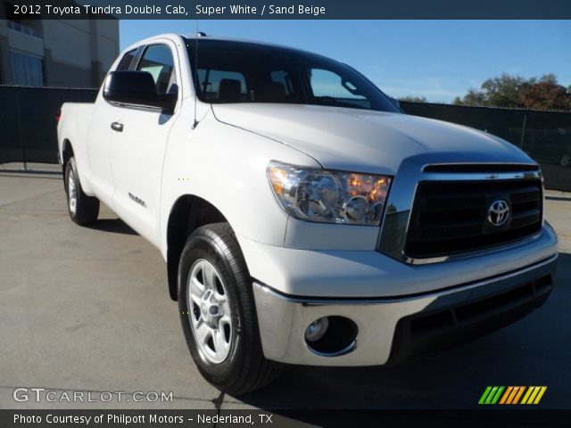 2012 Toyota Tundra Double Cab in Super White