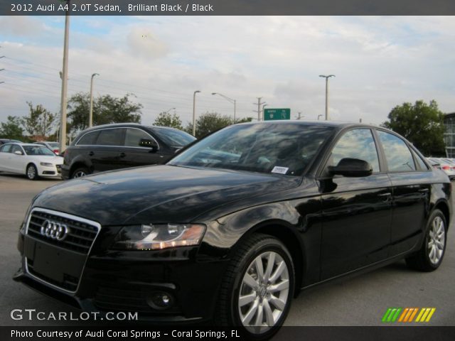 2012 Audi A4 2.0T Sedan in Brilliant Black