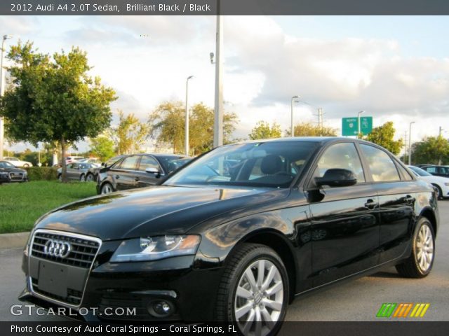 2012 Audi A4 2.0T Sedan in Brilliant Black