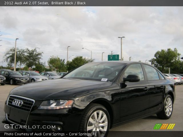 2012 Audi A4 2.0T Sedan in Brilliant Black