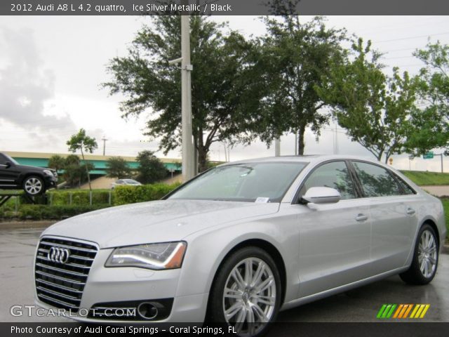2012 Audi A8 L 4.2 quattro in Ice Silver Metallic